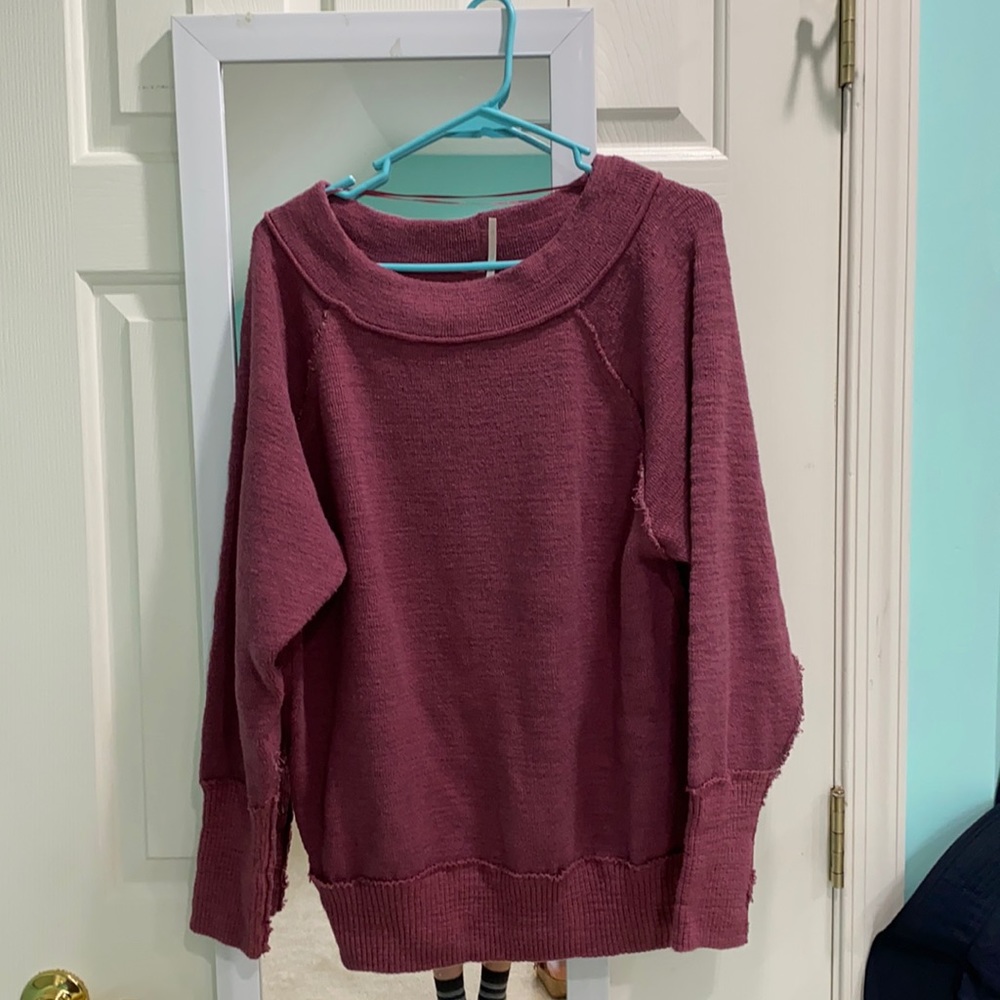 FreePeople Plum Sweater